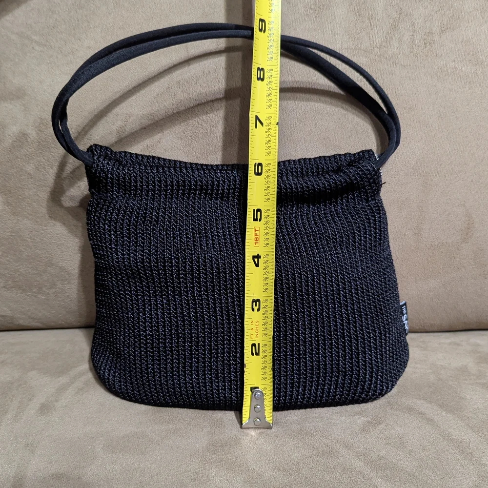 The Sak Black Knit Handbag